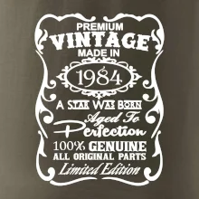 Vintage Etiketa - 1984