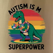 Dinousarus a puzzle  Autism is my superpower