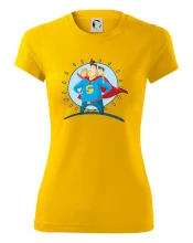 Táta superman - dievča a chlapec