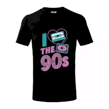 Aj love 90s - neón a kazeta