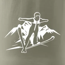 Letiaci skokan biely