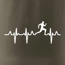 EKG bežec - muž