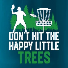 Disc golf happy little trees