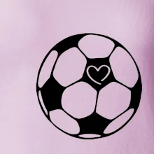 I love futbal lopta