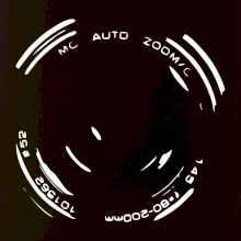 Foto objektív obrys