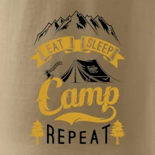 Eat Sleep Camp Repeat Eat Sleep Camp Repeat