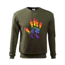 LGBT hand print