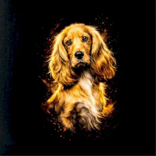 Obrázok poltón Anglický kokeršpaniel