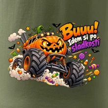 Buuu idem si po sladkosti tekvicový monster truck