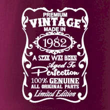 Vintage Etiketa - 1982