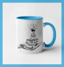 Čitateľ - ruka kreslená