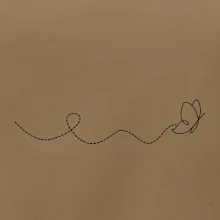 Dráha letu motýľa - vlnovka