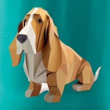 Baset zlepený z papiera