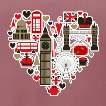 Britské srdce - objekty