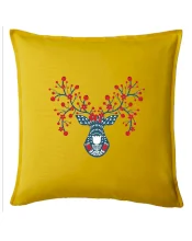 Folklór - jeleň s červenými plodmi