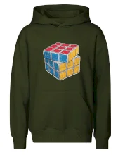 Rubikova kocka kreslená