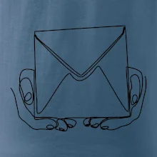 Obálka pôšták jedným ťahom