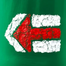 Párová turistická značka  červená Párová turistická značka  červená