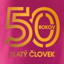 50 rokov zlatý človek
