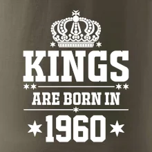 Kings are born in 1960