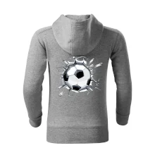 Futbalová lopta v triku Futbalová lopta v triku