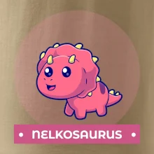 Dinosaurie mená - růžový dinosaurus