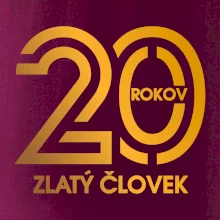 20 rokov zlatý človek