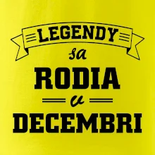 Legendy sa rodia v decembri