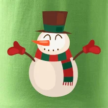 Vianočný snehuliak