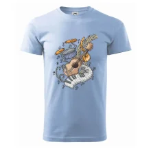 Hudobné nástroje v notách