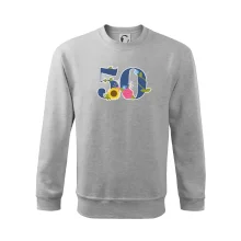 Kvetinové číslo kreslené - 50