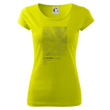 Praděd - vrstevnice v obdĺžniku