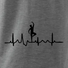 EKG tanečník muž