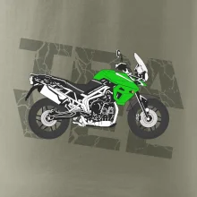 Cestovná enduro zelená