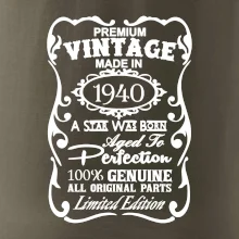 Vintage Etiketa - 1940