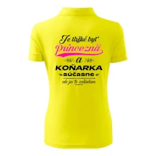 Je ťažké byť princezná koňarka