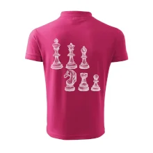 Šachové figúrky kreslené