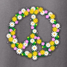 Peace symbol margaréty