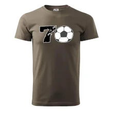 Futbal okrúhle narodeniny 70