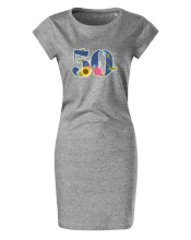 Kvetinové číslo kreslené - 50