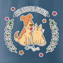 Mačka a pes best friends