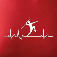 EKG hod oštepom muž