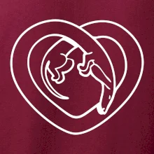 Jazvečík srdca - obrys