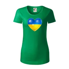 Ukrajina srdce vlajka Ukrajina srdce vlajka