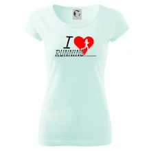 I love running dievča