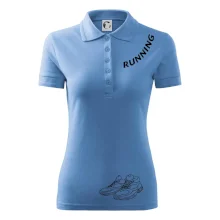 Running nápis šikmo