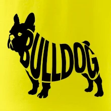 Bulldog nápis v tele