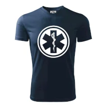 Rescue logo samostatné guľaté