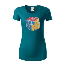 Rubikova kocka kreslená