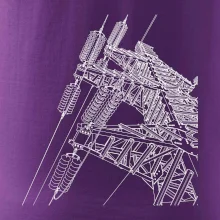 Nákres stožiara vysokého napätia